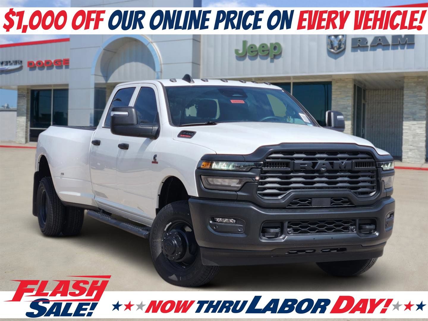 New 2026 RAM 3500 Tradesman AWD/4WD 360° Tour