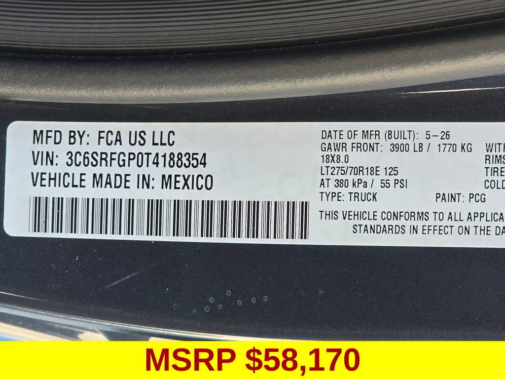 New 2026 RAM 1500 Classic Warlock AWD/4WD image 42
