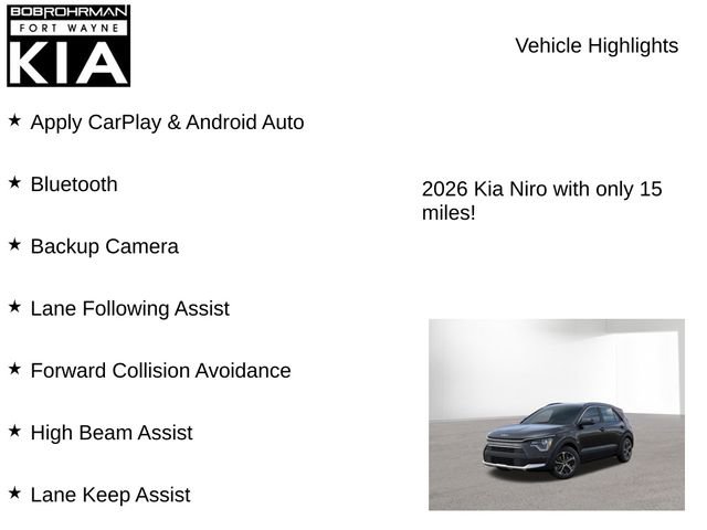 New 2026 Kia Niro LX image 7