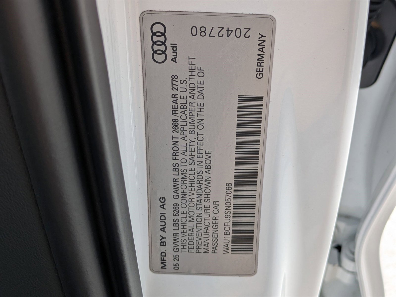 New 2025 Audi A5 2.0T Premium image 17