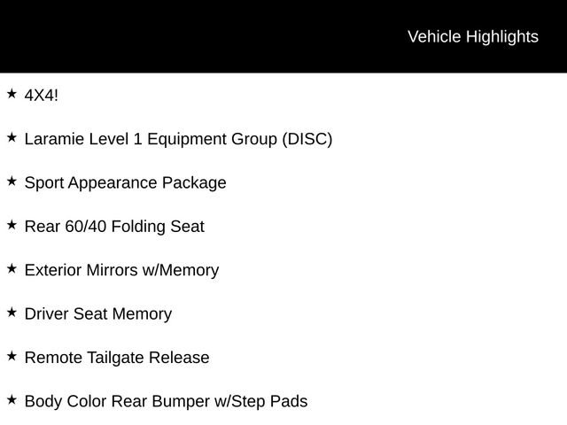 Used 2022 RAM 1500 Laramie w/ Sport Appearance Package image 7