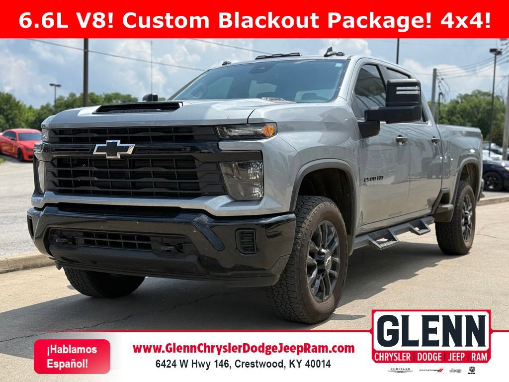 Used 2026 Chevrolet Silverado 2500 Custom w/ Custom Blackout Package