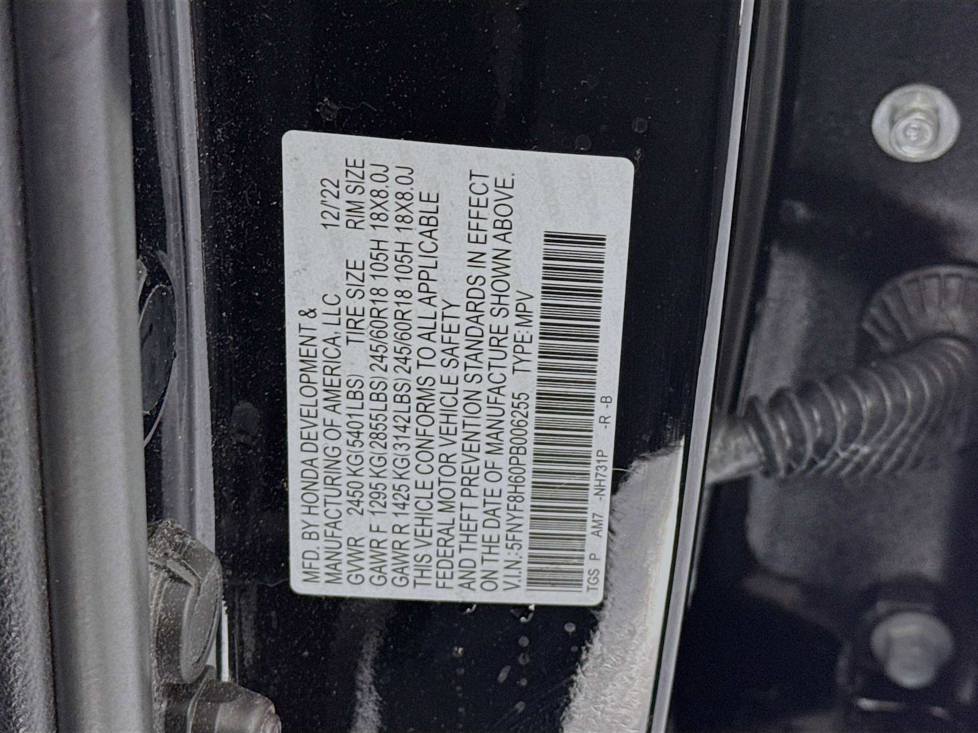 Certified 2023 Honda Passport TrailSport image 33