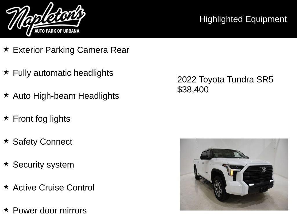 Used 2022 Toyota Tundra SR5 image 16