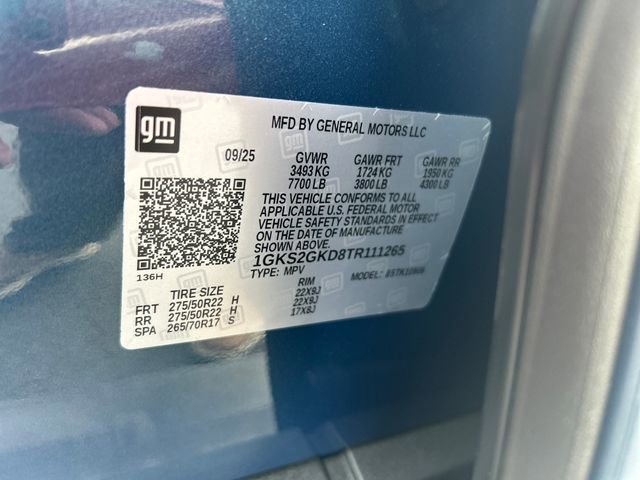 New 2026 GMC Yukon XL Elevation w/ LPO, Get Active Package image 29