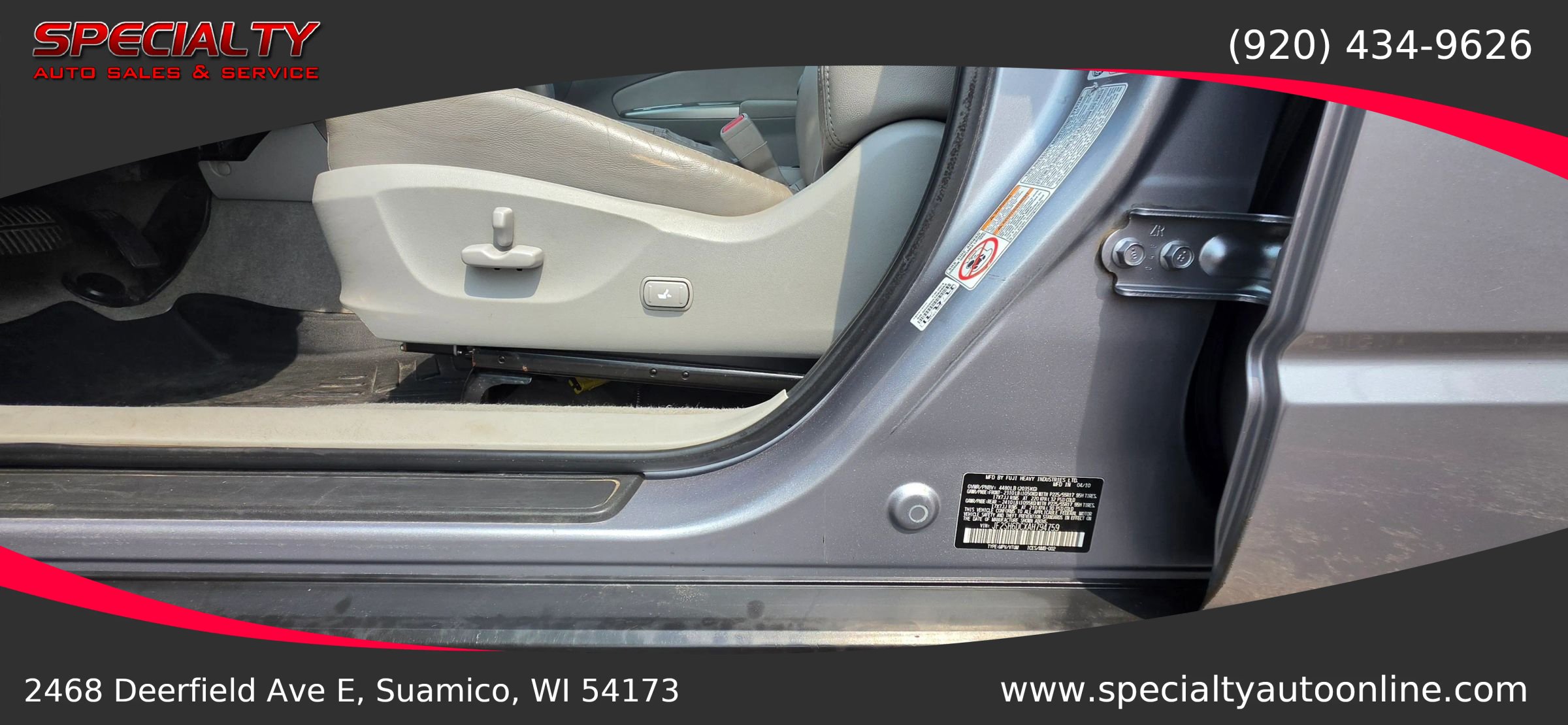 Used 2010 Subaru Forester 2.5X Limited AWD/4WD image 15
