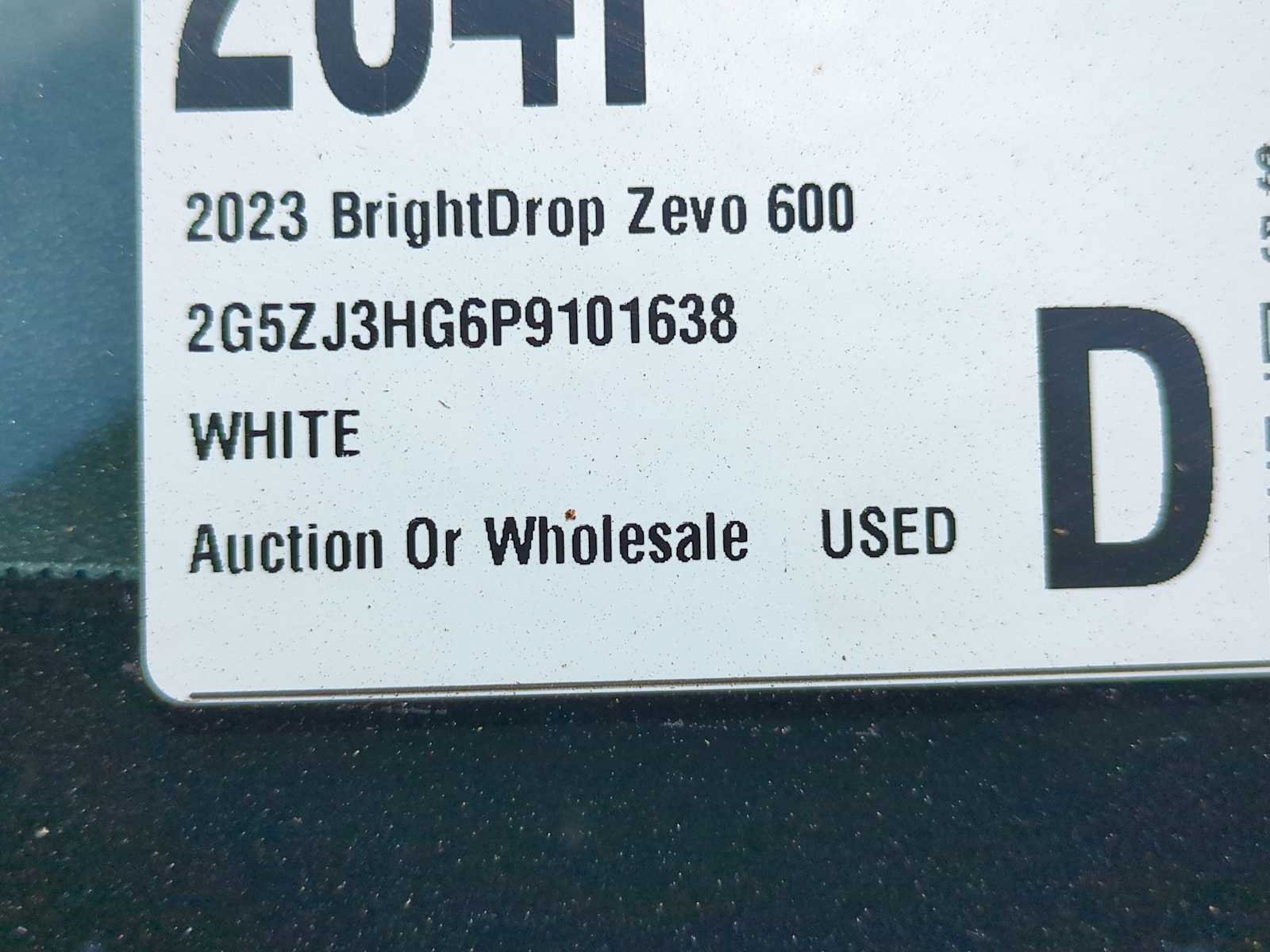 Used 2023 Chevrolet Brightdrop 600 w/ Active Safety Package 2 AWD/4WD image 24