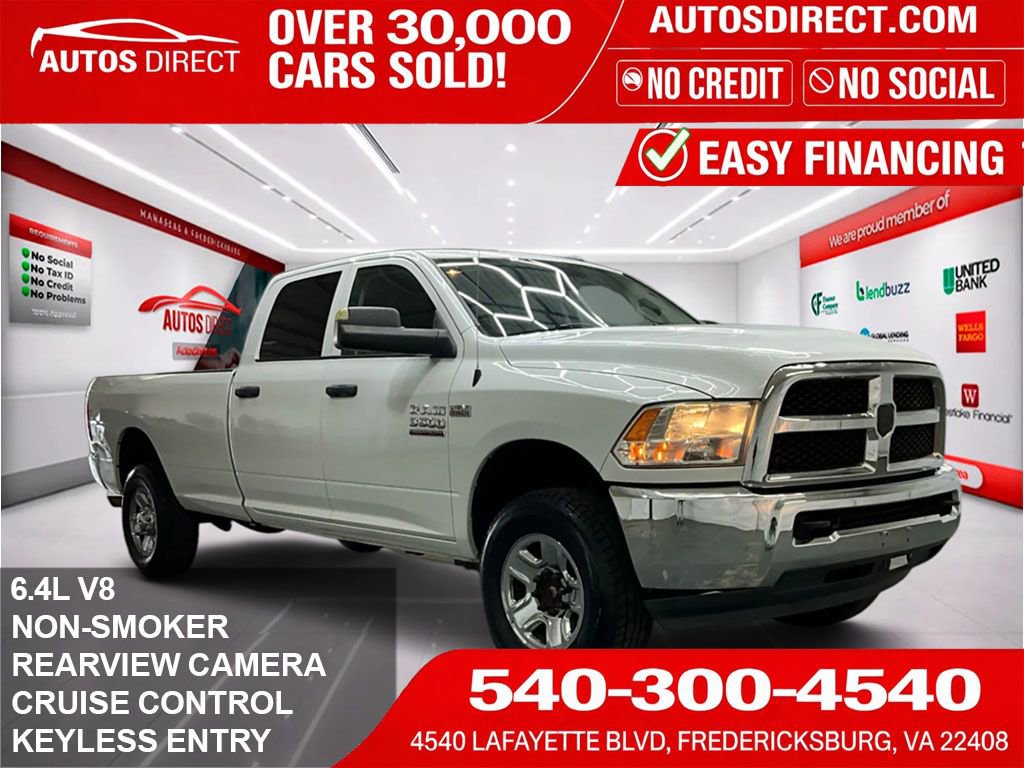 Used 2018 RAM 3500 Tradesman w/ Chrome Appearance Group AWD/4WD image 1