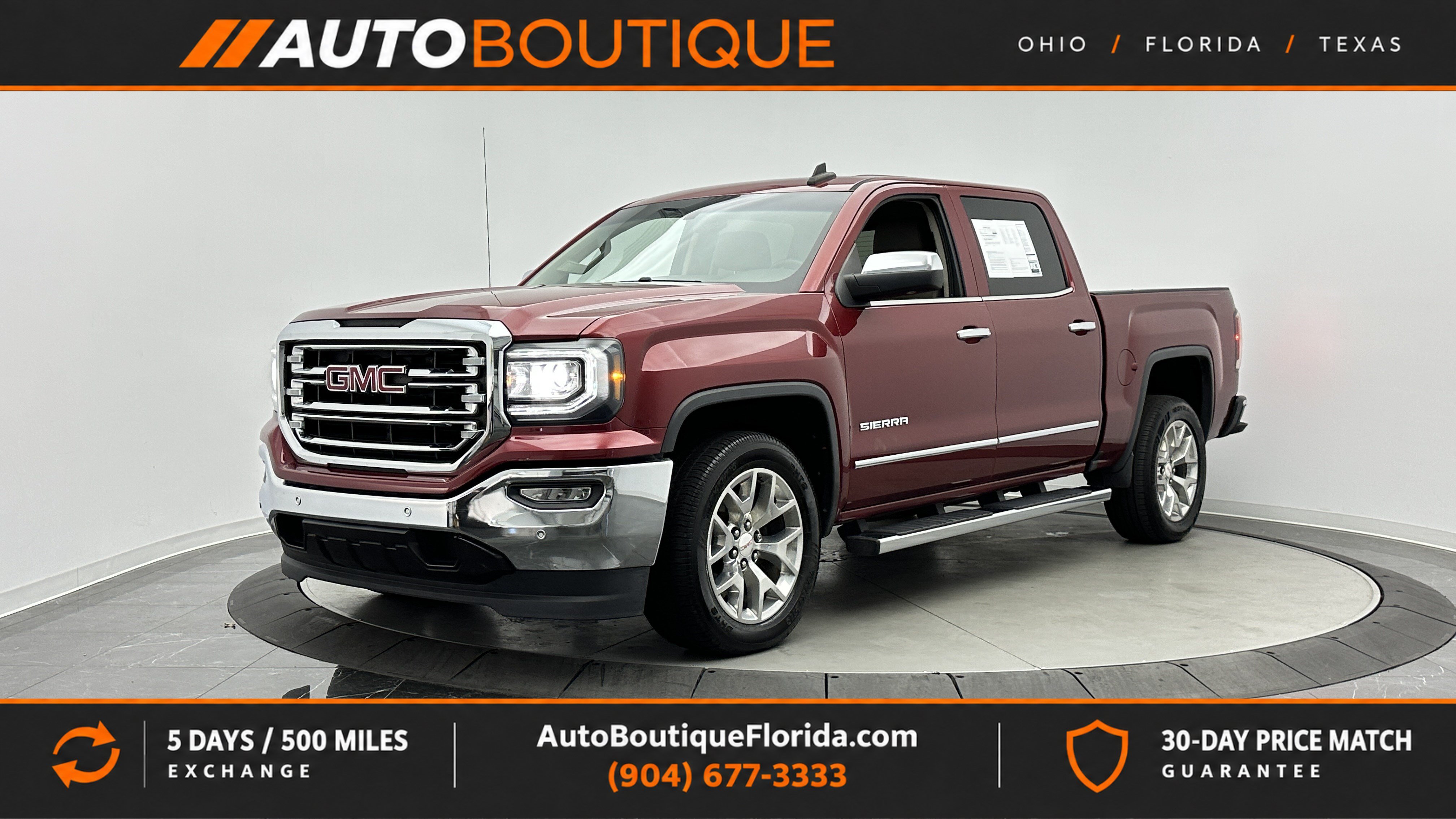 Used 2018 GMC Sierra 1500 SLT w/ SLT Premium Package