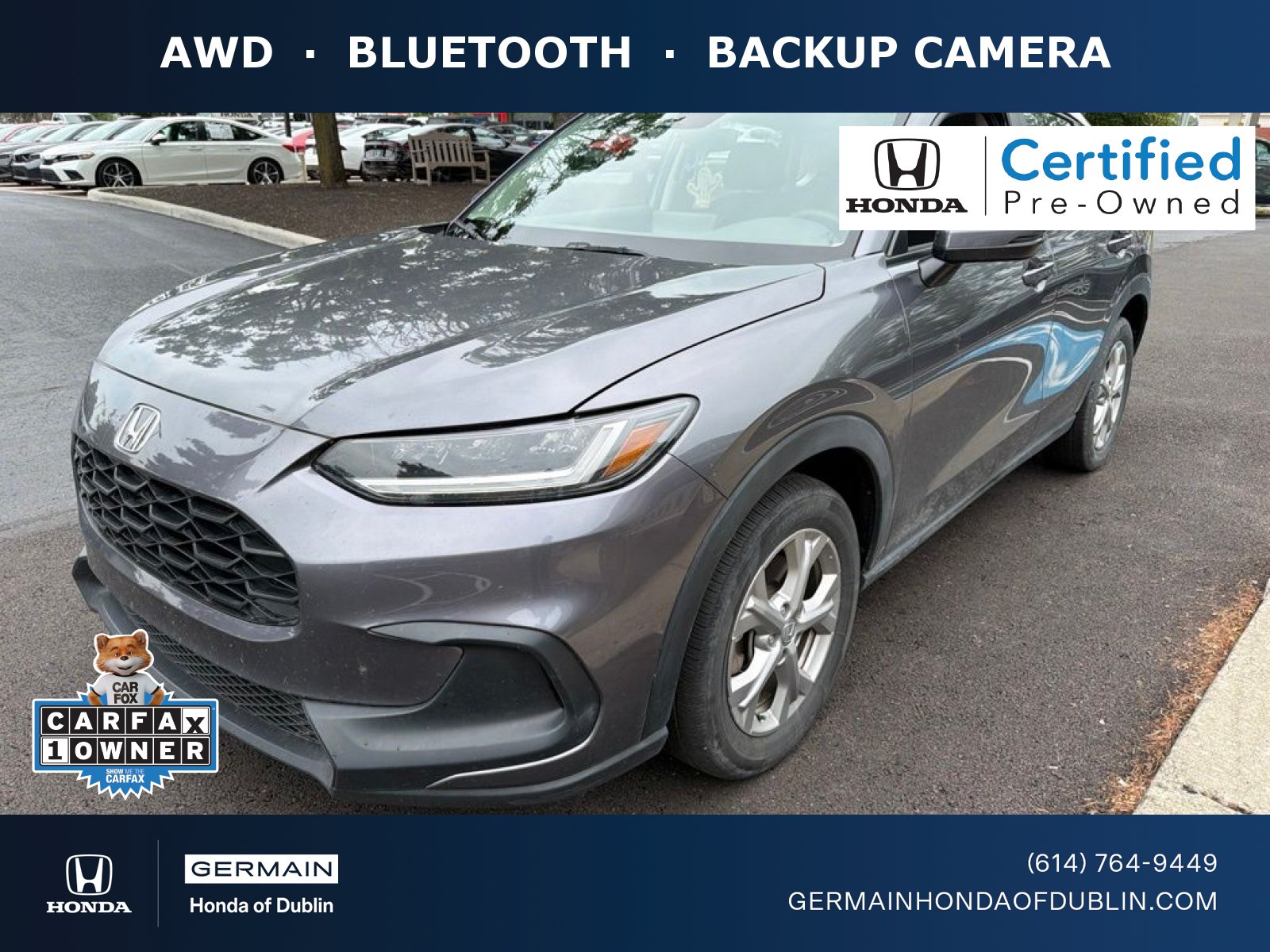 Certified 2023 Honda HR-V LX