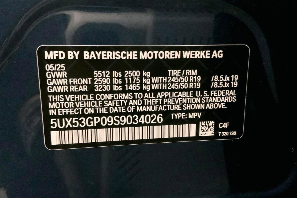 Certified 2025 BMW X3 xDrive30i image 32