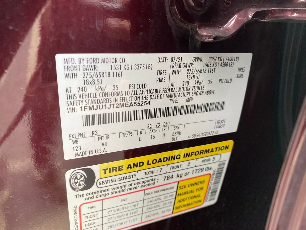 Certified 2021 Ford Expedition XLT image 17