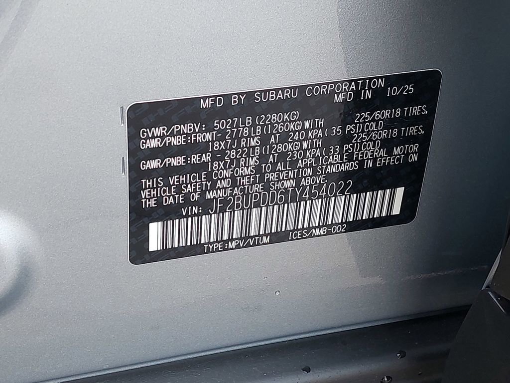 Used 2026 Subaru Outback Limited AWD/4WD image 32