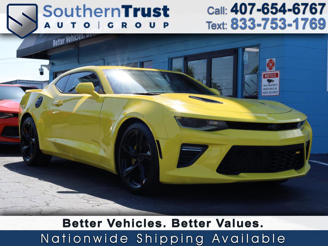 Used 2016 Chevrolet Camaro SS