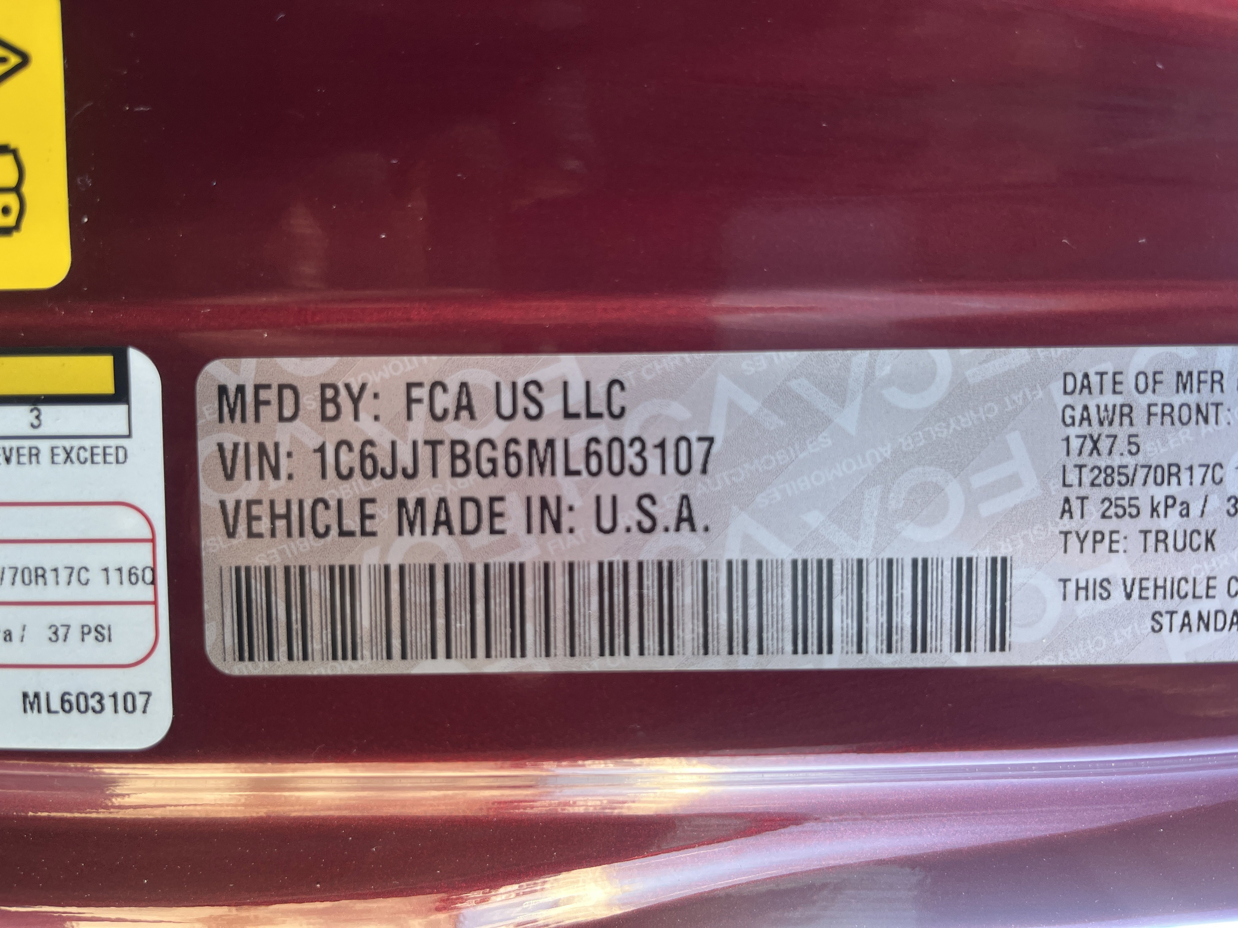 Used 2021 Jeep Gladiator Rubicon w/ Trailer Tow Package image 11