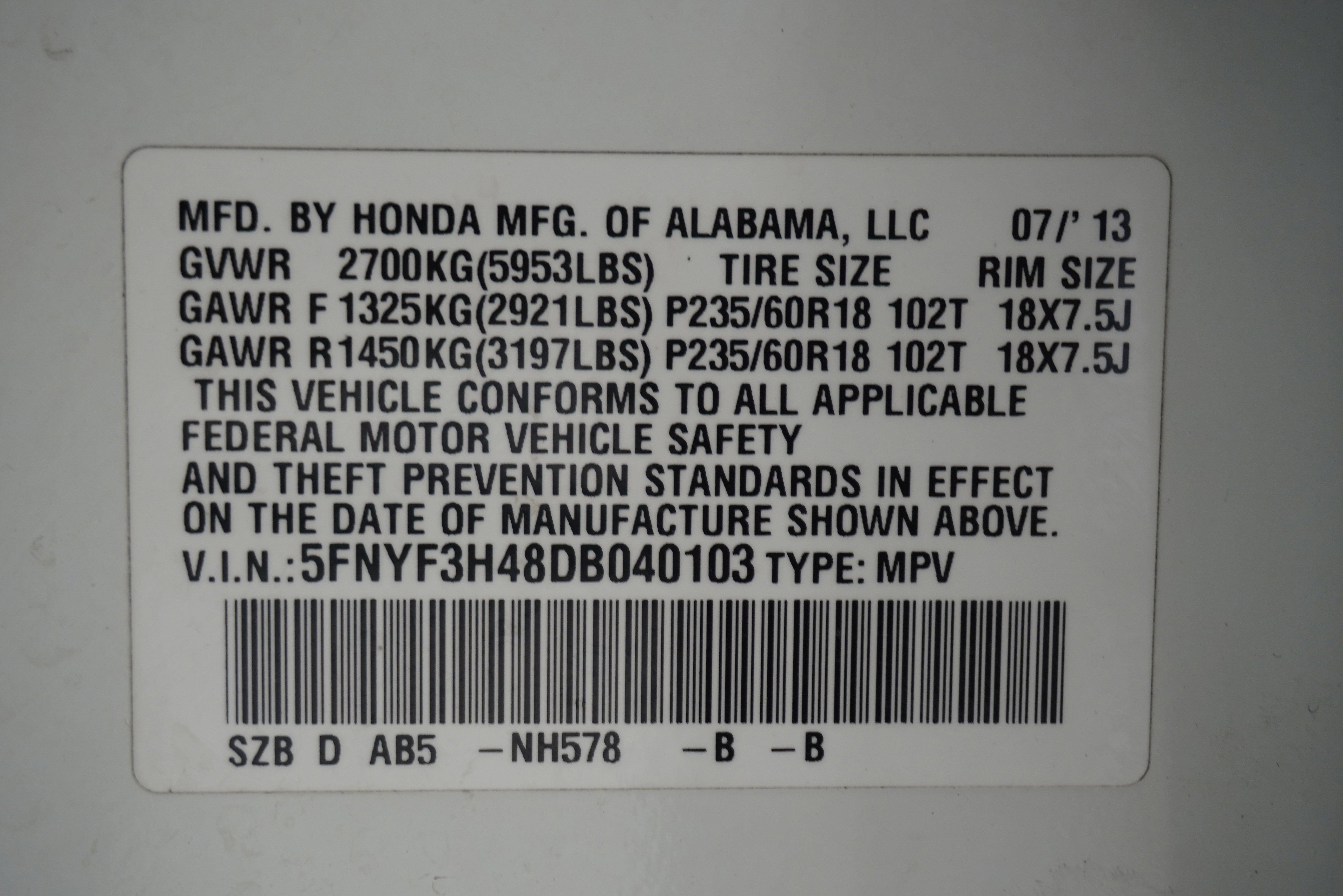 Used 2013 Honda Pilot EX image 28