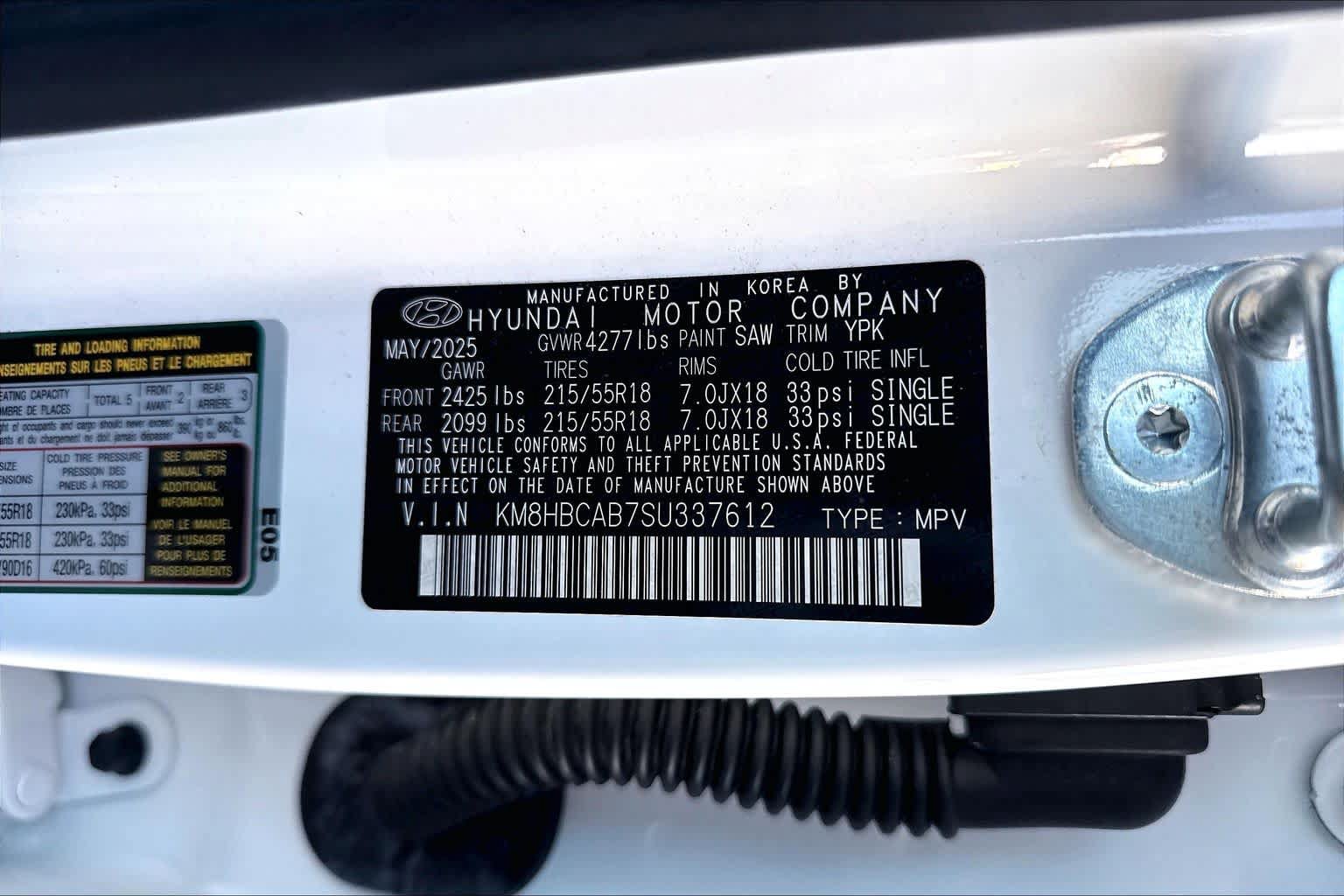 Used 2025 Hyundai Kona SEL AWD/4WD image 32