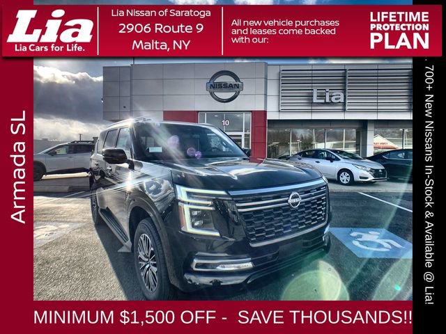 New 2026 Nissan Armada SL w/ Captain's Chari Seat Package