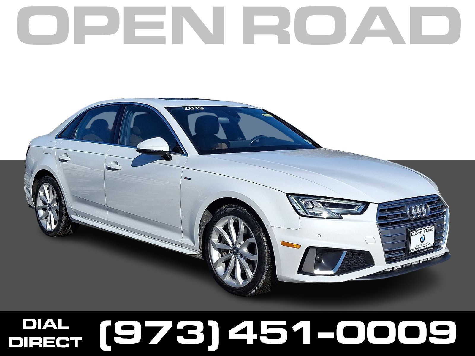 Used 2019 Audi A4 2.0T Premium Plus w/ Premium Plus Package AWD/4WD image 1