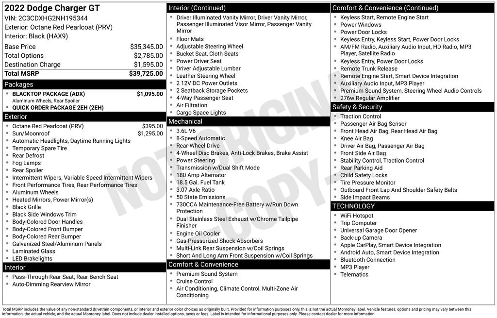 Used 2022 Dodge Charger GT w/ Blacktop Package video 3