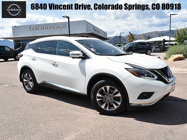 Used 2018 Nissan Murano SL w/ Moonroof Package