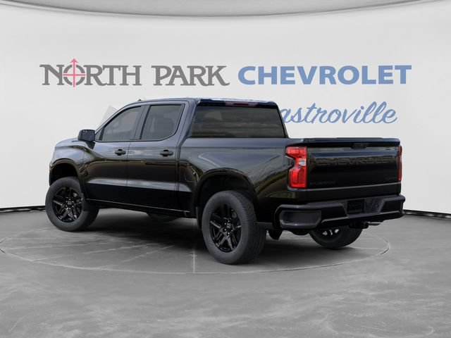 New 2026 Chevrolet Silverado 1500 Custom w/ LPO, Dark Essentials Package RWD image 3