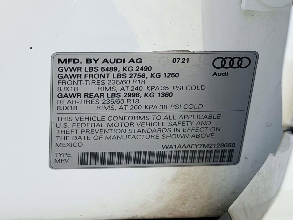 Used 2021 Audi Q5 2.0T Premium w/ Convenience Package image 27