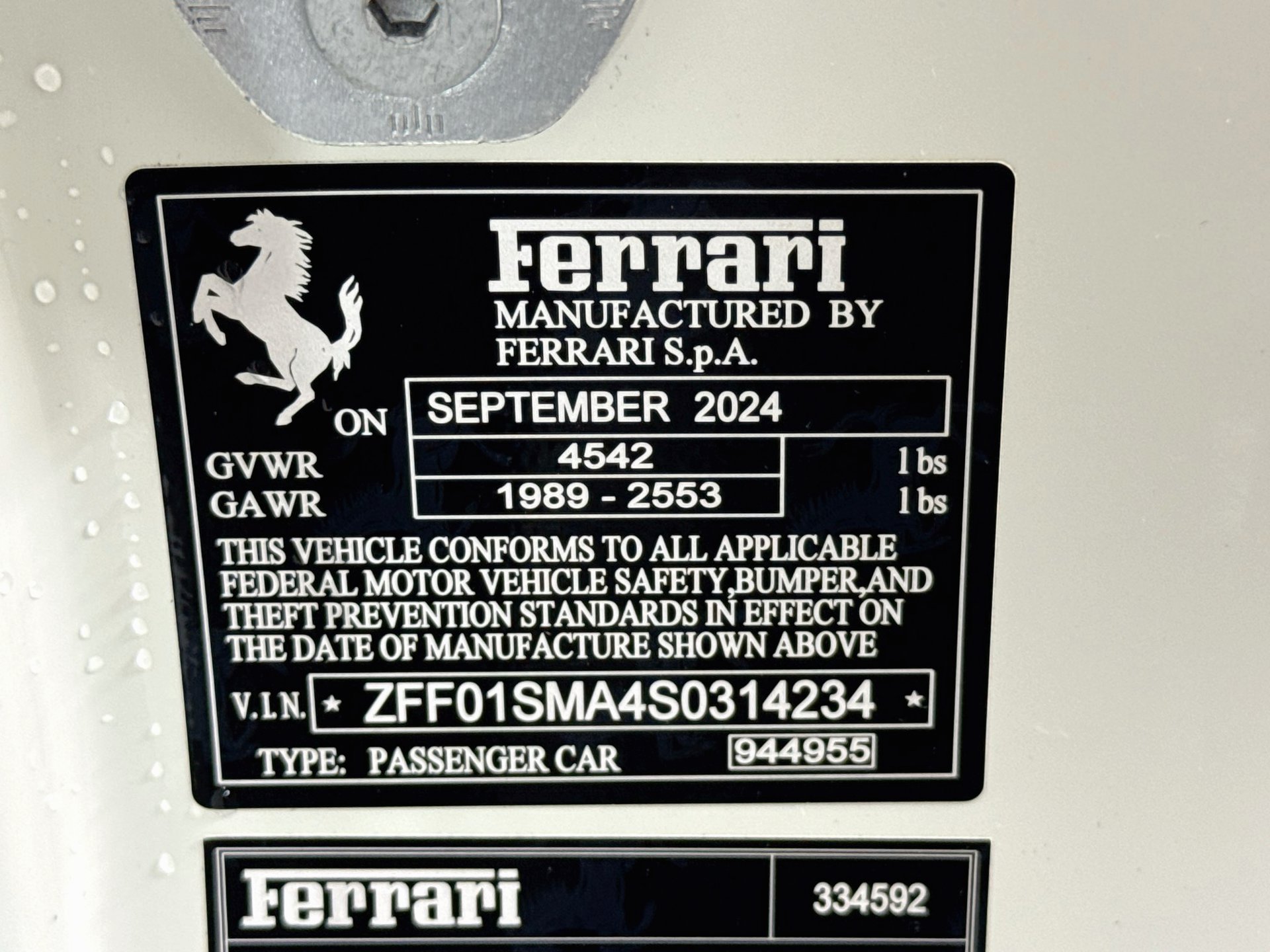 Certified 2025 Ferrari 296 GTS RWD image 27