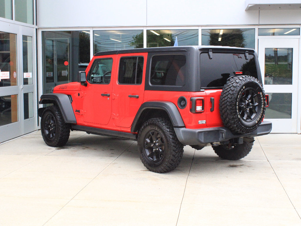 Certified 2021 Jeep Wrangler Unlimited Sport AWD/4WD image 8