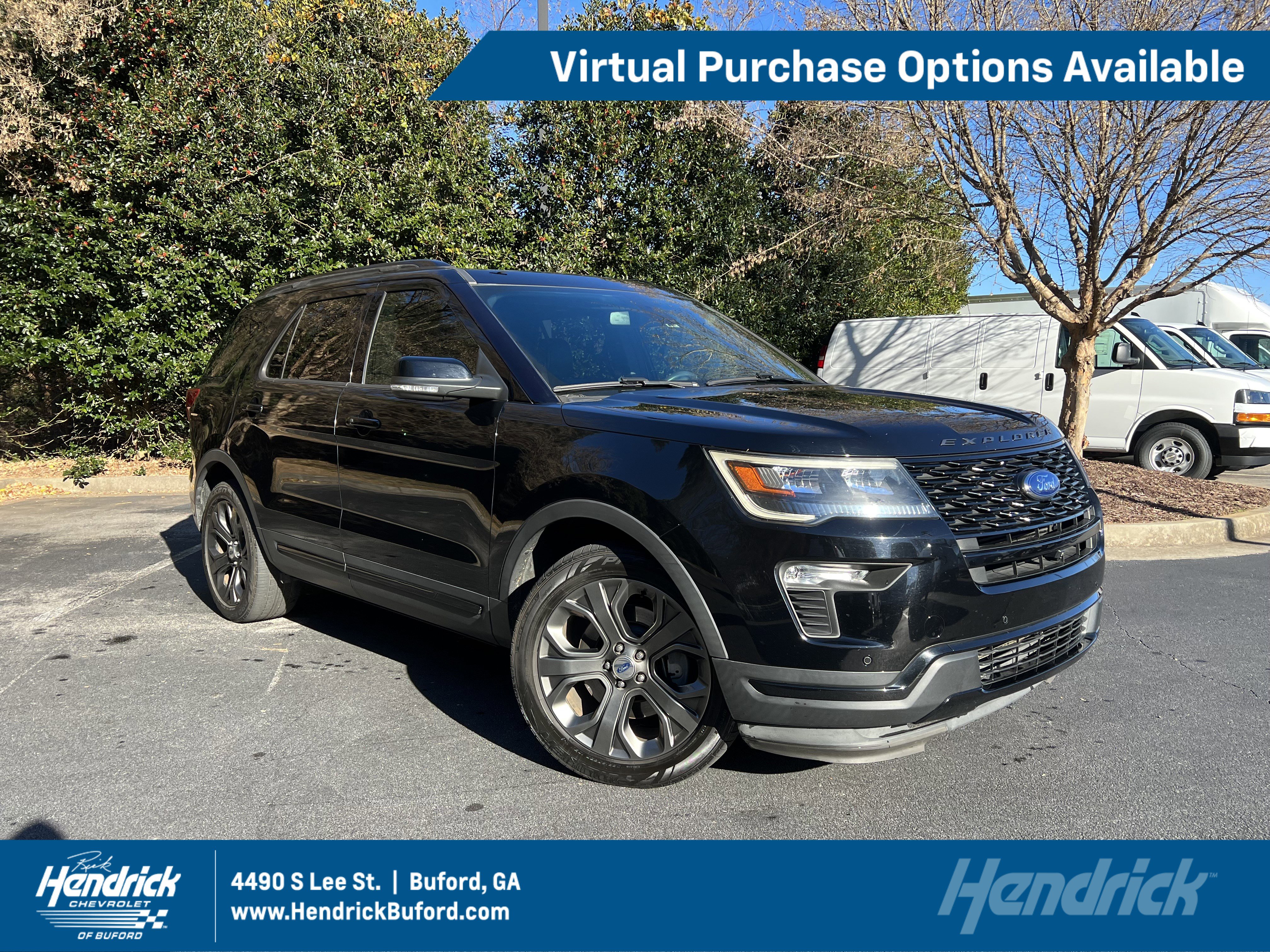 Used 2018 Ford Explorer Sport w/ Equipment Group 401A image 1