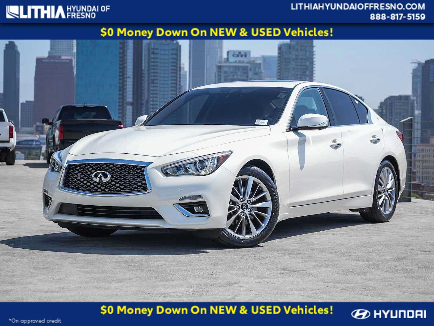 Used 2024 INFINITI Q50 Luxe w/ Cargo Package