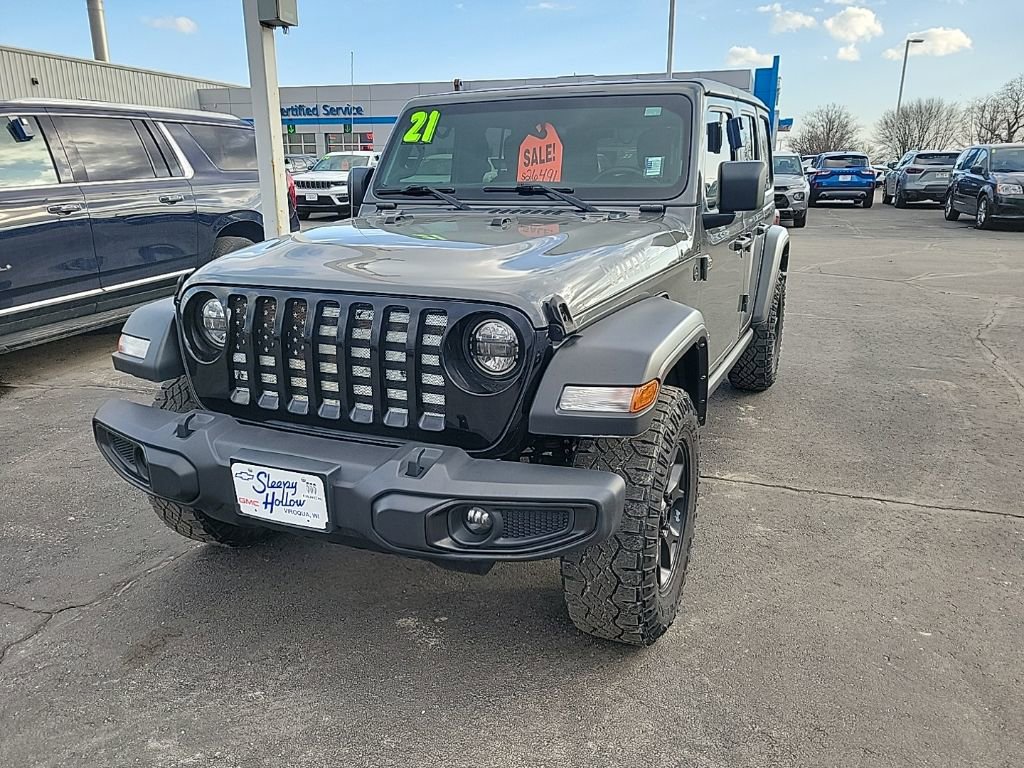 Used 2021 Jeep Wrangler Unlimited Sport
