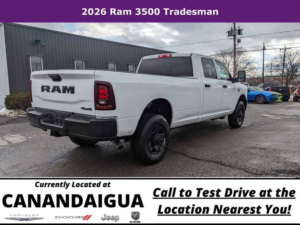 New 2026 RAM 3500 Tradesman w/ Bed Convenience Group AWD/4WD image 8