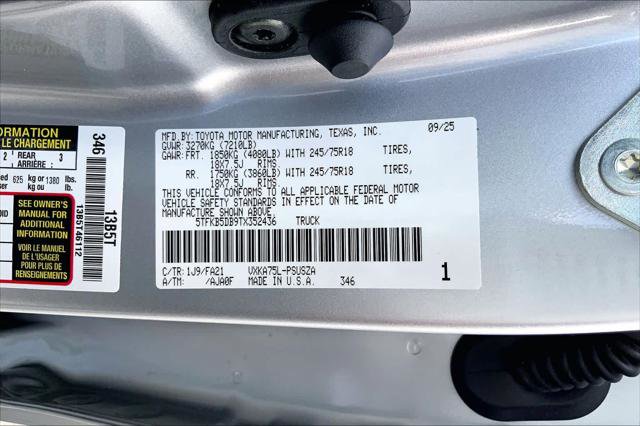 Certified 2026 Toyota Tundra SR image 36
