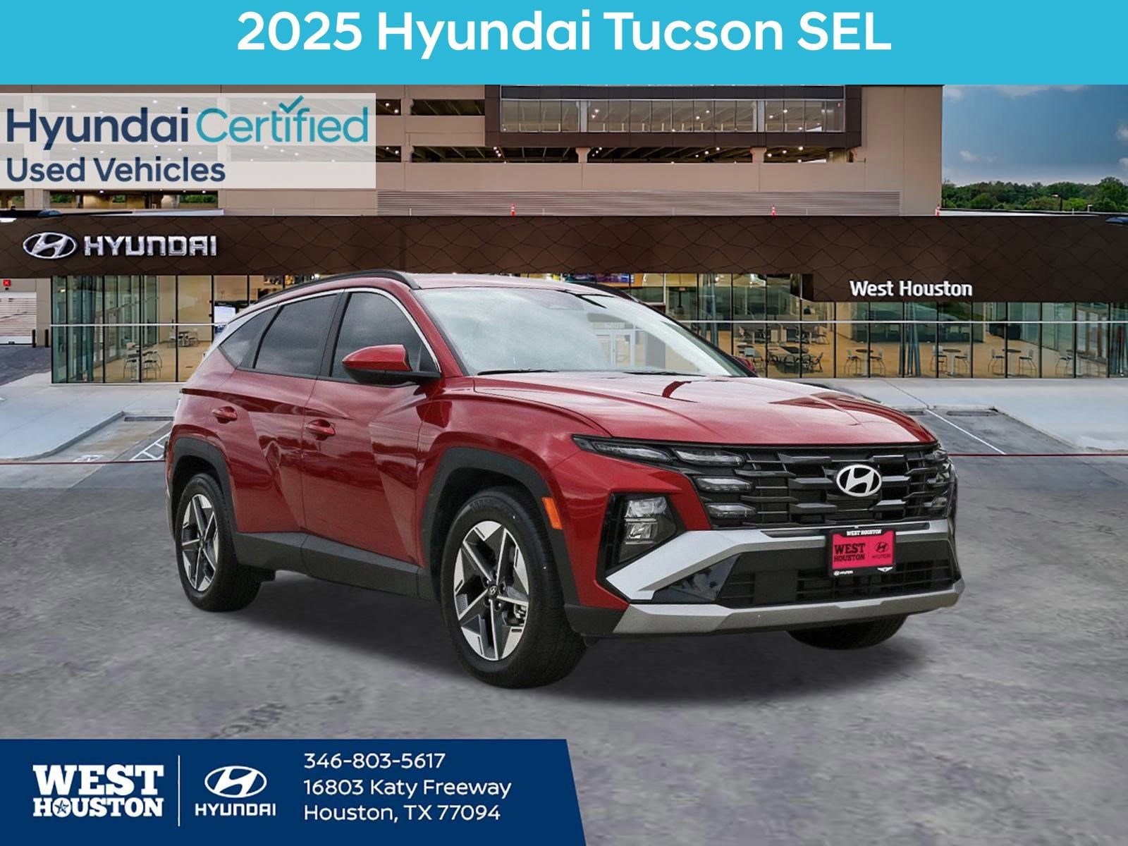 Certified 2025 Hyundai Tucson SEL