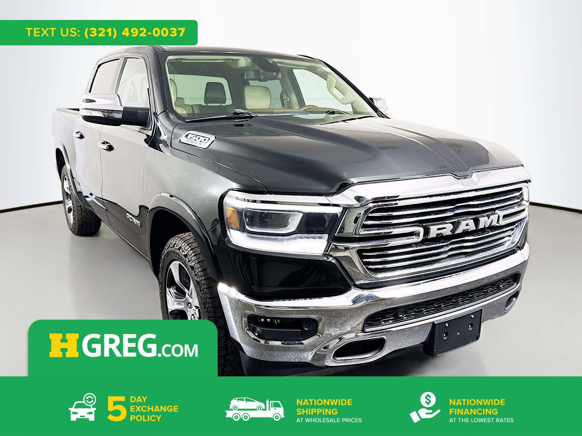 Used 2019 RAM 1500 Laramie image 1
