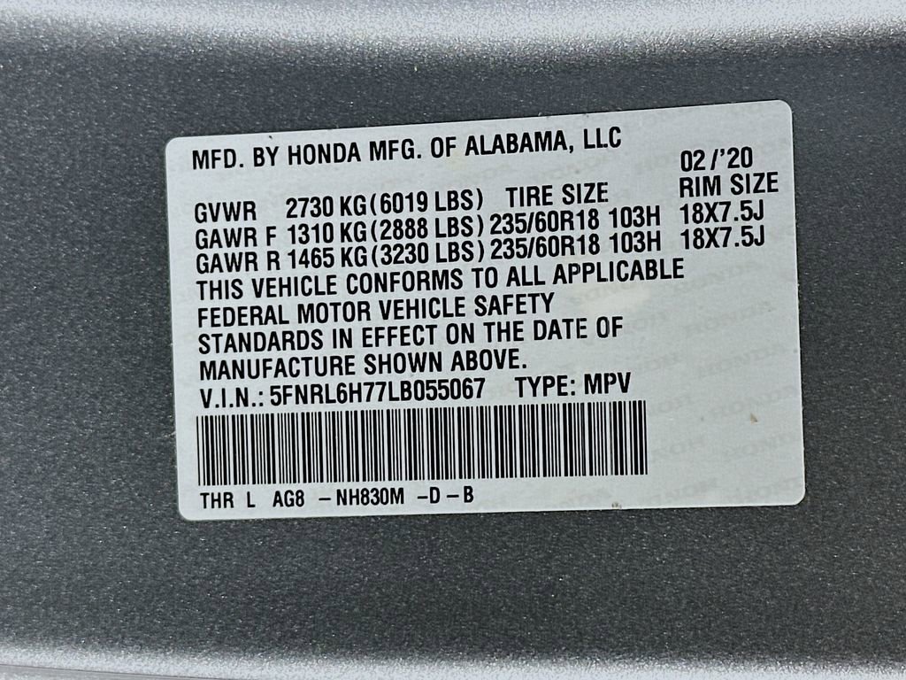 Used 2020 Honda Odyssey EX-L image 34