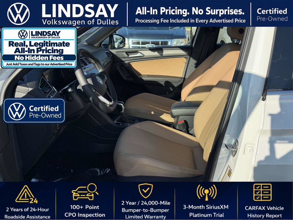 Certified 2023 Volkswagen Tiguan SE FWD image 12