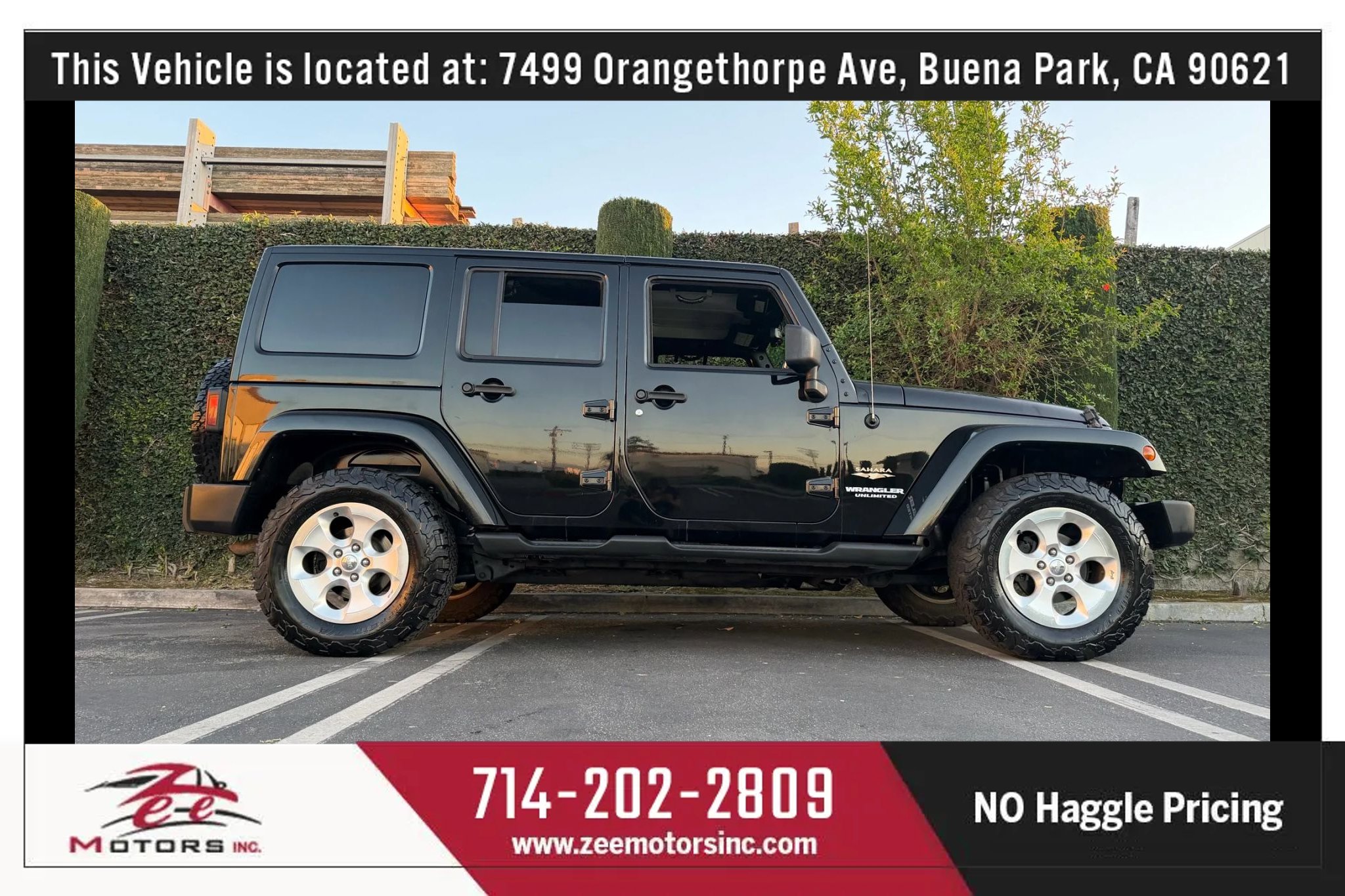 Used 2013 Jeep Wrangler Unlimited Sahara w/ Connectivity Group image 4