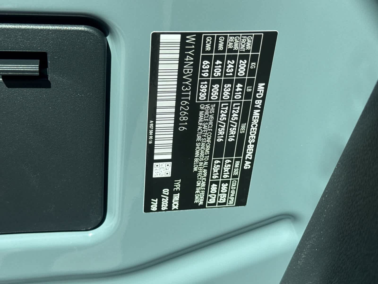 New 2026 Mercedes-Benz Sprinter 2500 image 26