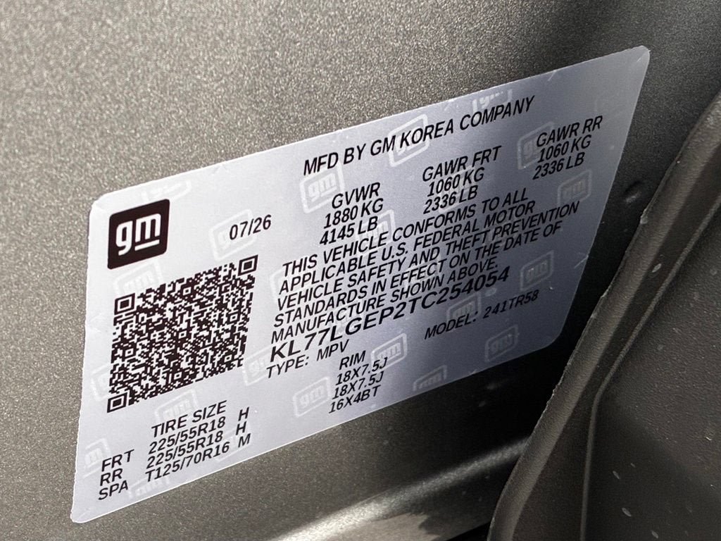 New 2026 Chevrolet Trax RS FWD image 34