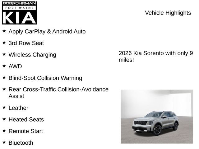 New 2026 Kia Sorento S image 7