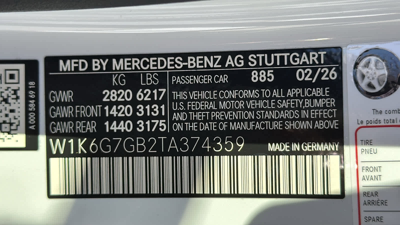New 2026 Mercedes-Benz S 580 4MATIC Sedan image 15
