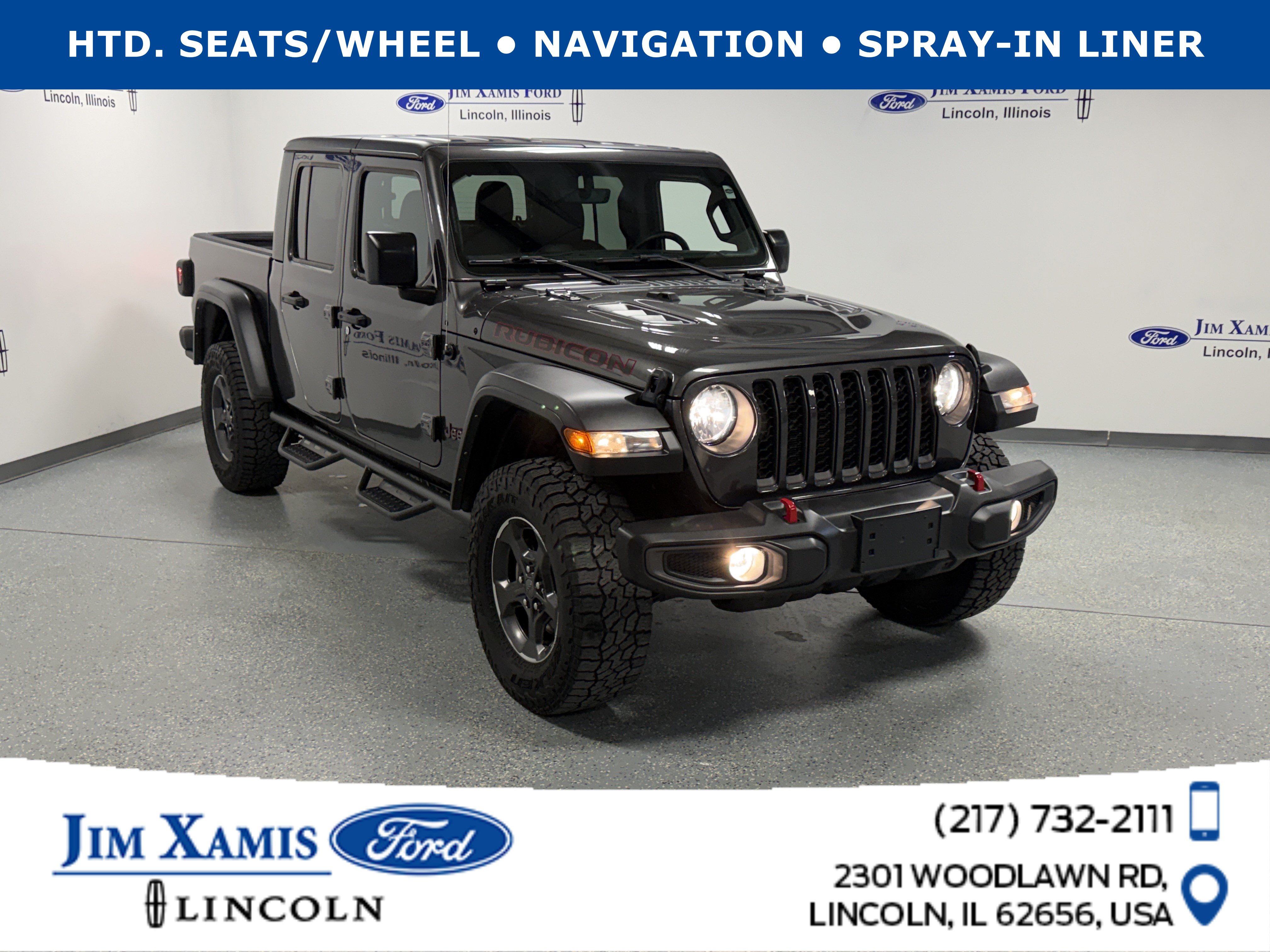 Used 2023 Jeep Gladiator Rubicon w/ Cold Weather Group AWD/4WD image 1