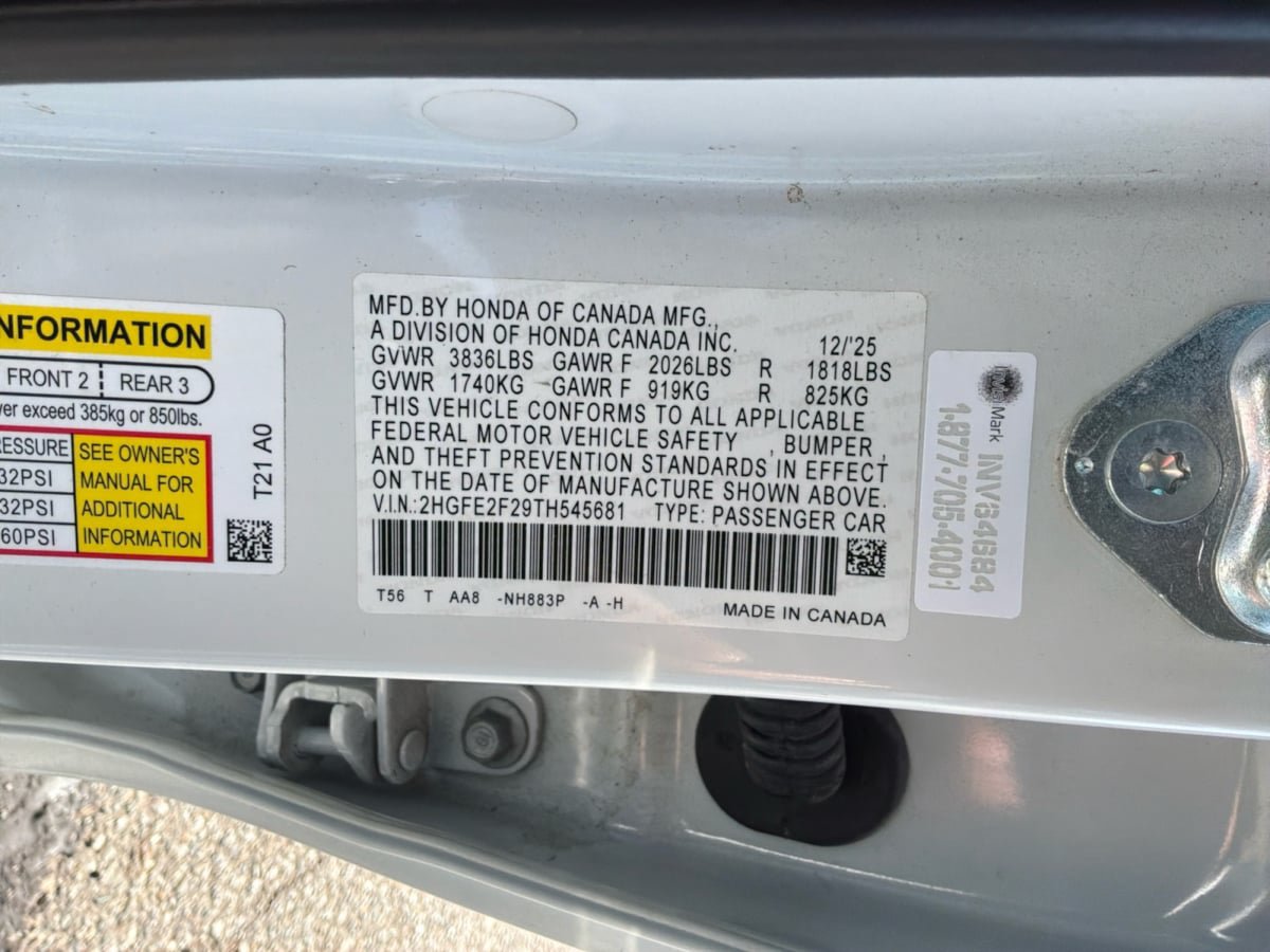 Used 2026 Honda Civic LX image 22