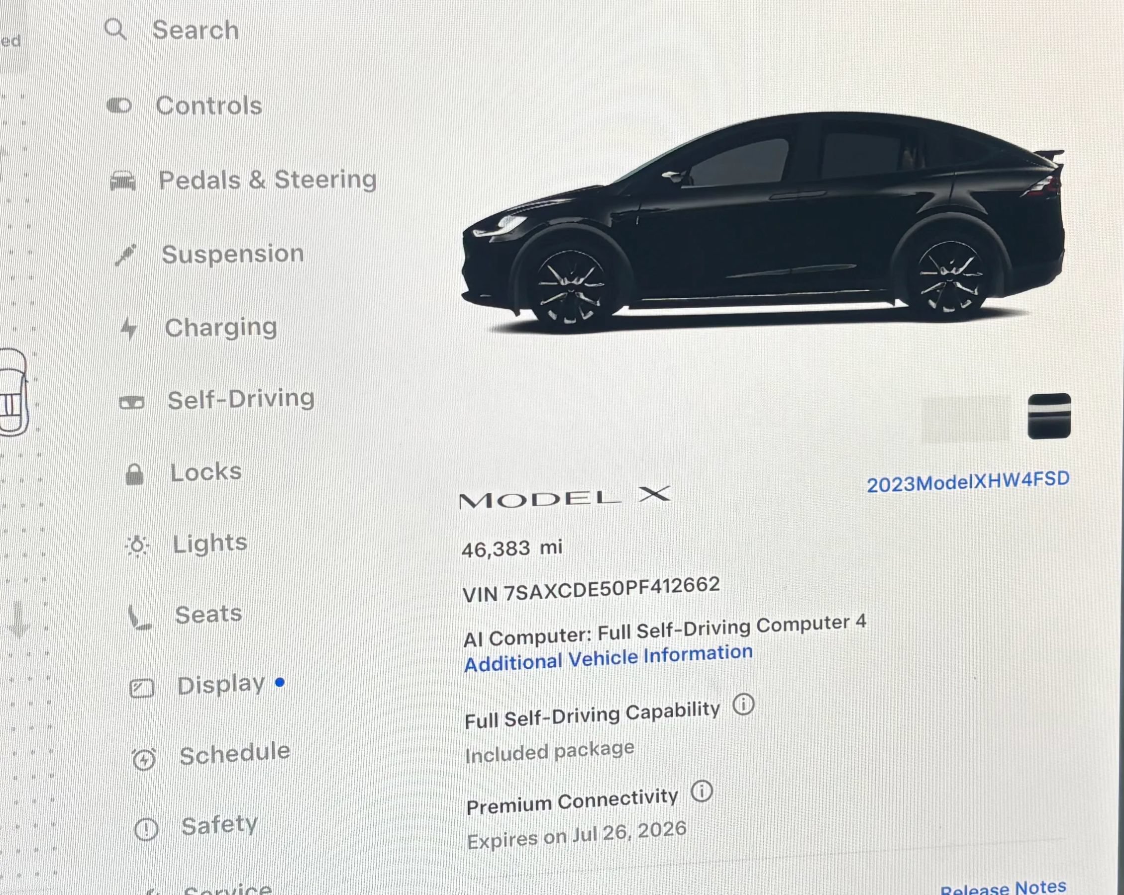 Used 2023 Tesla Model X AWD/4WD image 10