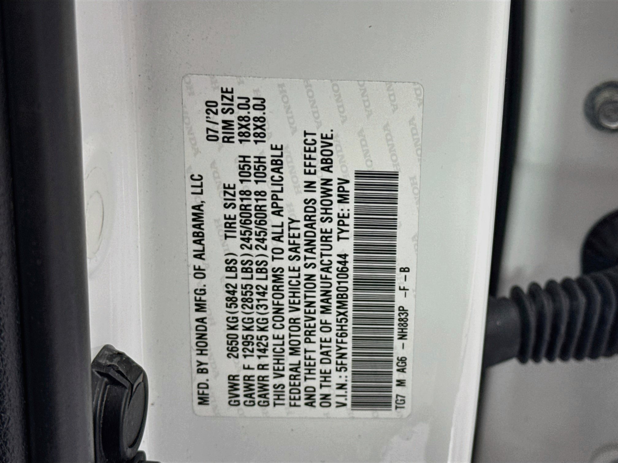 Certified 2021 Honda Pilot EX-L image 33