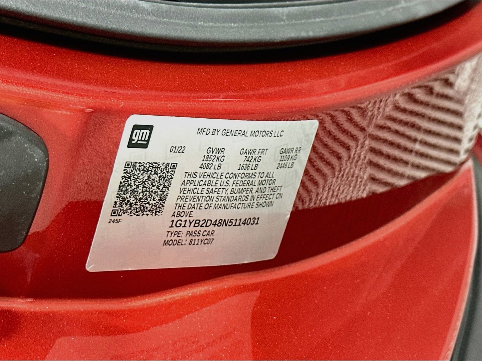 Used 2022 Chevrolet Corvette Stingray Preferred Cpe w/ Z51 Performance Package RWD image 35