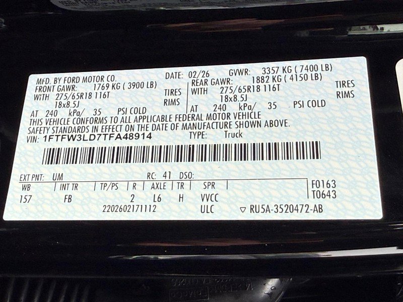 New 2026 Ford F150 XLT image 25