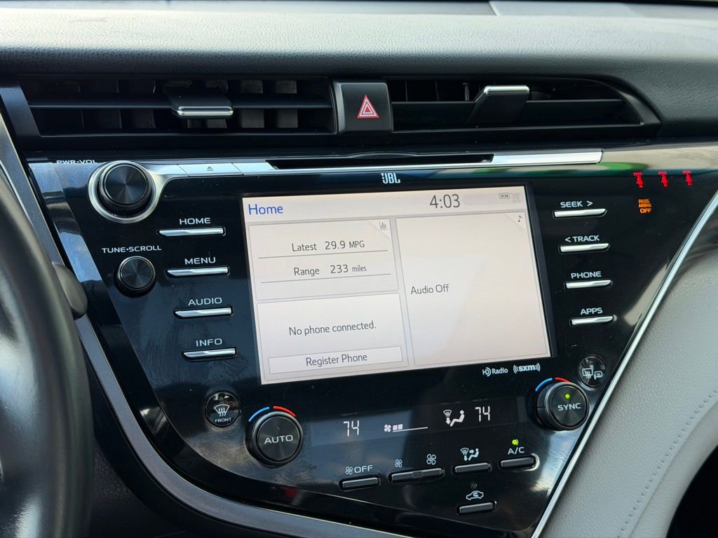 Used 2018 Toyota Camry XLE w/ Audio Package image 13